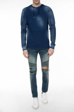 Jeansy z dziurą, zdjęcie 2 Jeansy z dziurą od Balmain